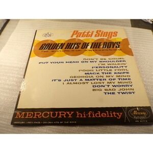Patti Page Patti Sings Golden Hits of the Boys LP Mercury Records MG 20712 Mono
